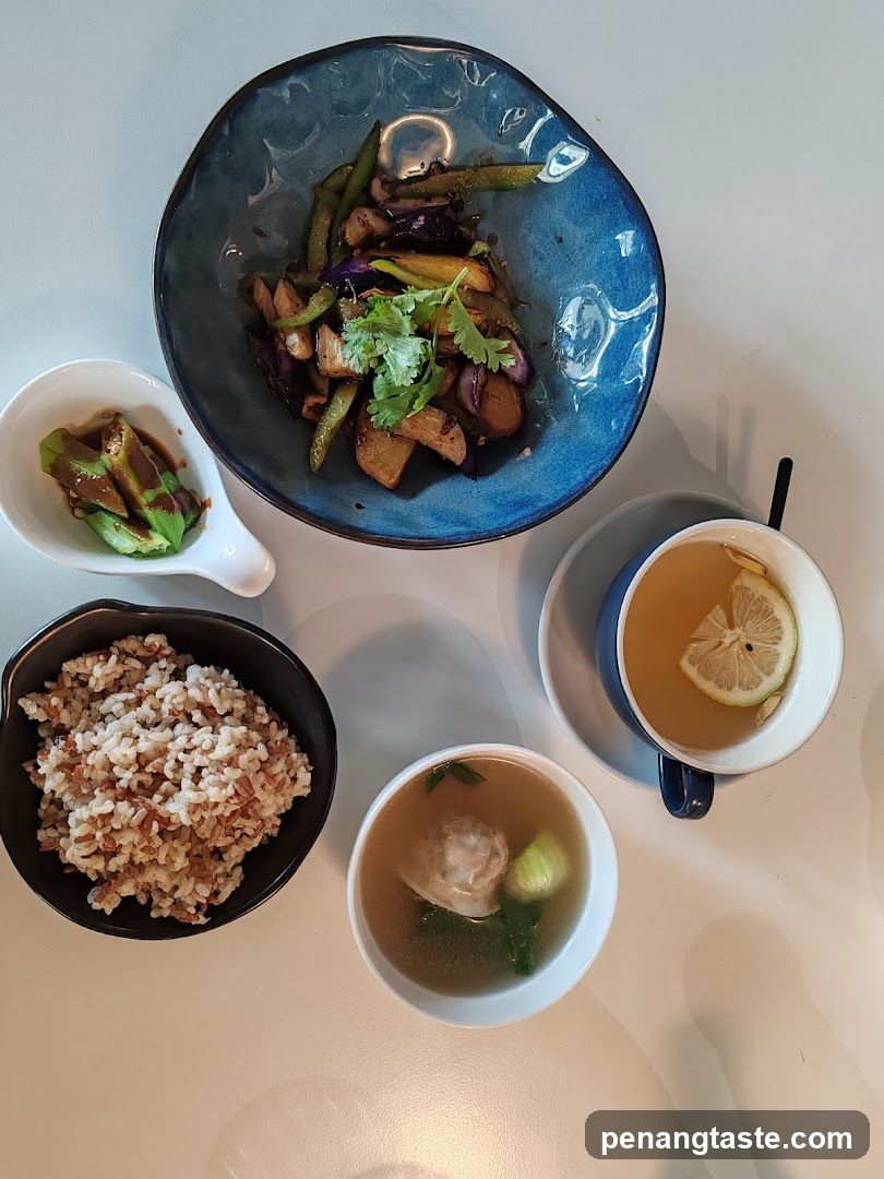 Tabletop Meal Setup