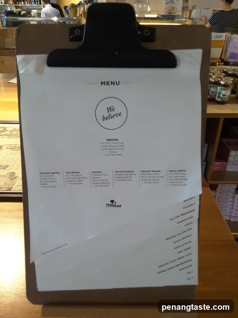 Menu on Clipboard