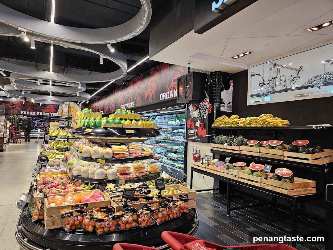 Supermarket Interior - Fresh Produce Section