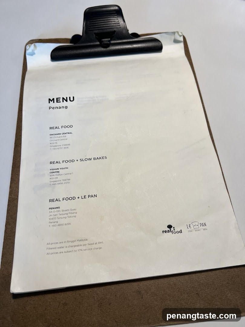 Menu on Clipboard