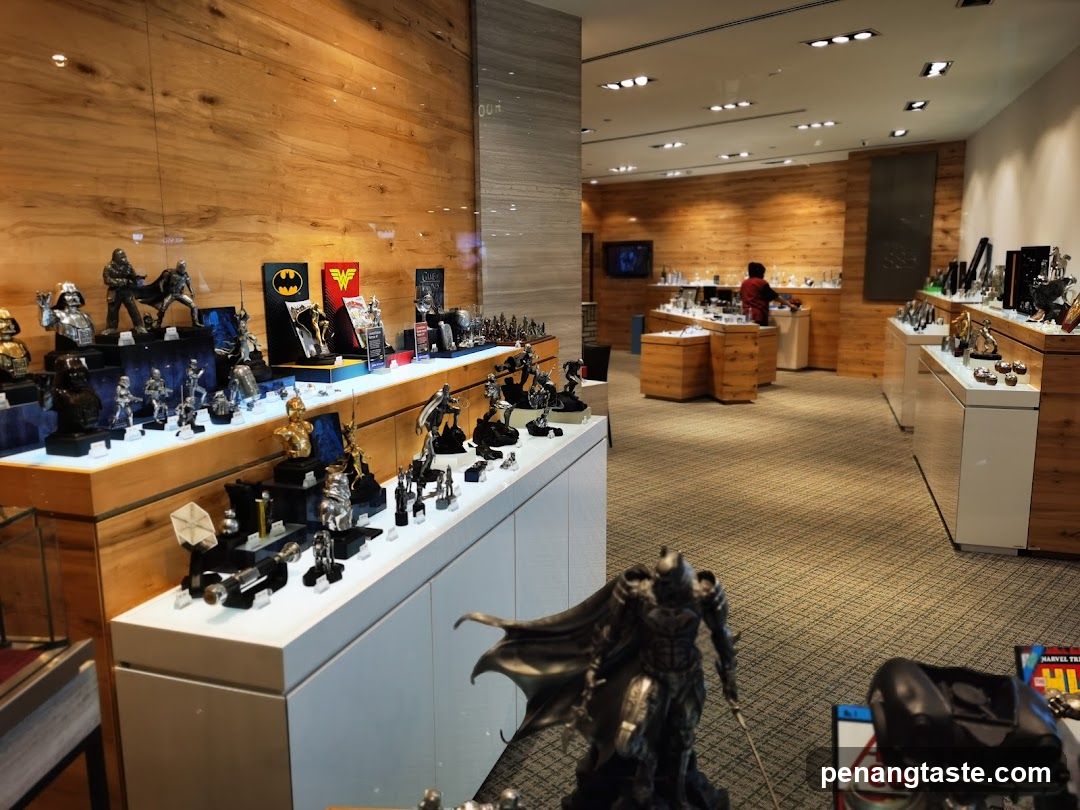 Interior of a retail store