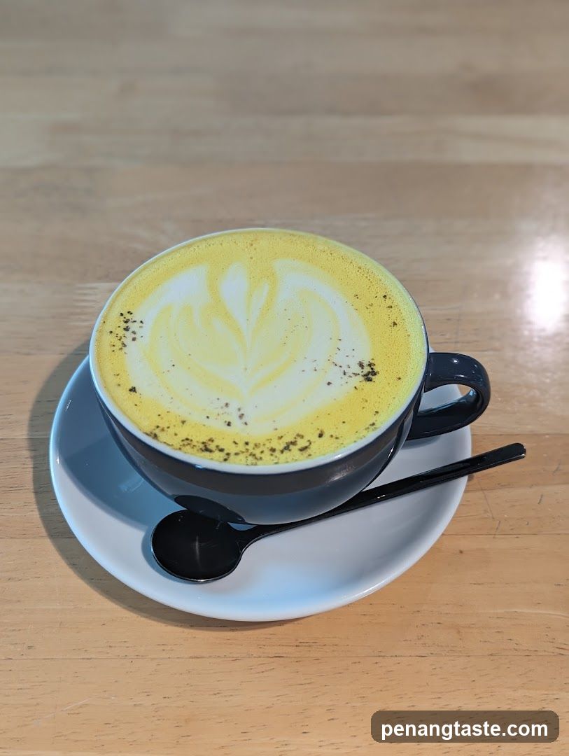 Caffeinated beverage on wooden table