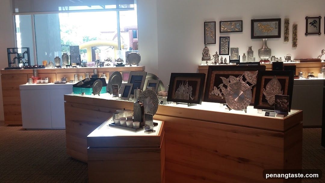 Interior of a retail display space