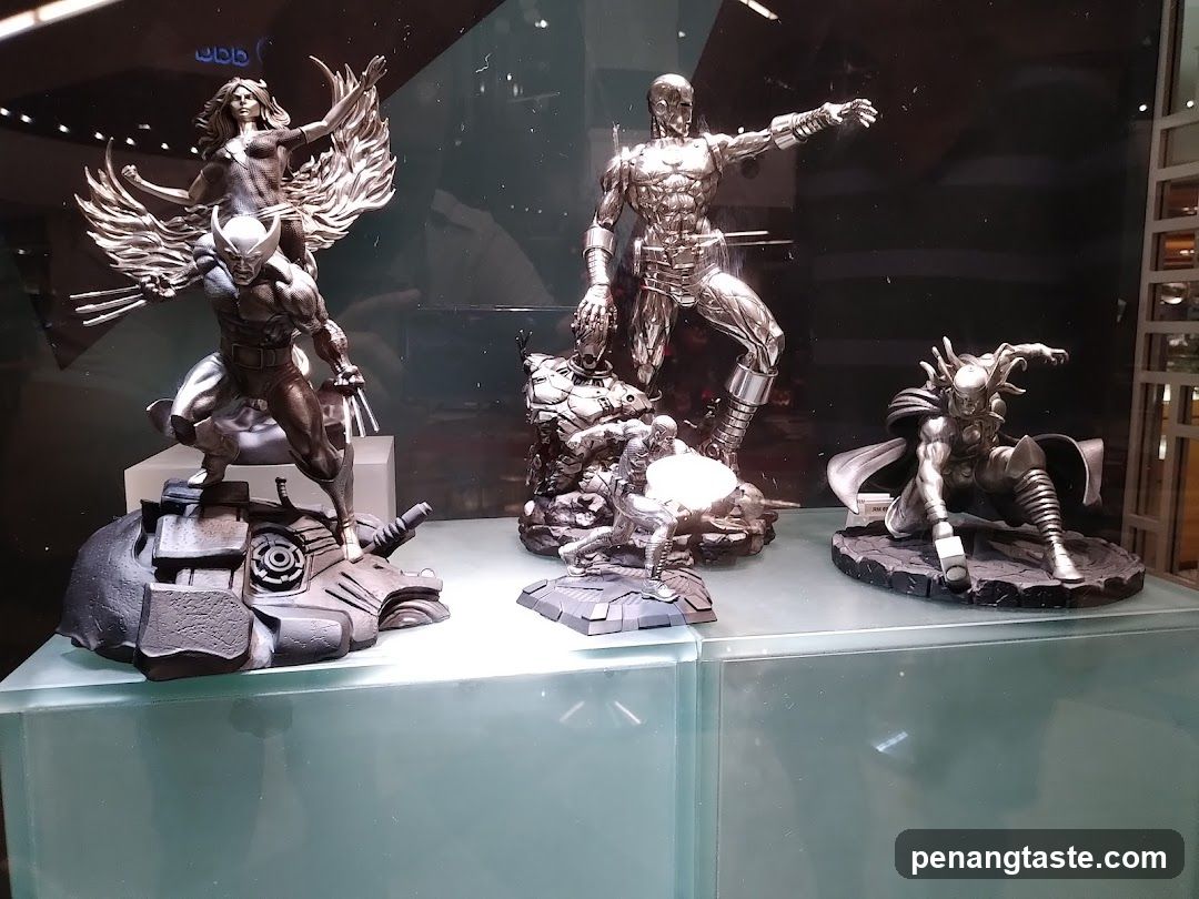 Comic Book Statue Display