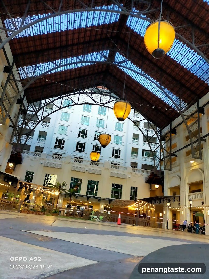 Indoor Marketplace with Arched Roof