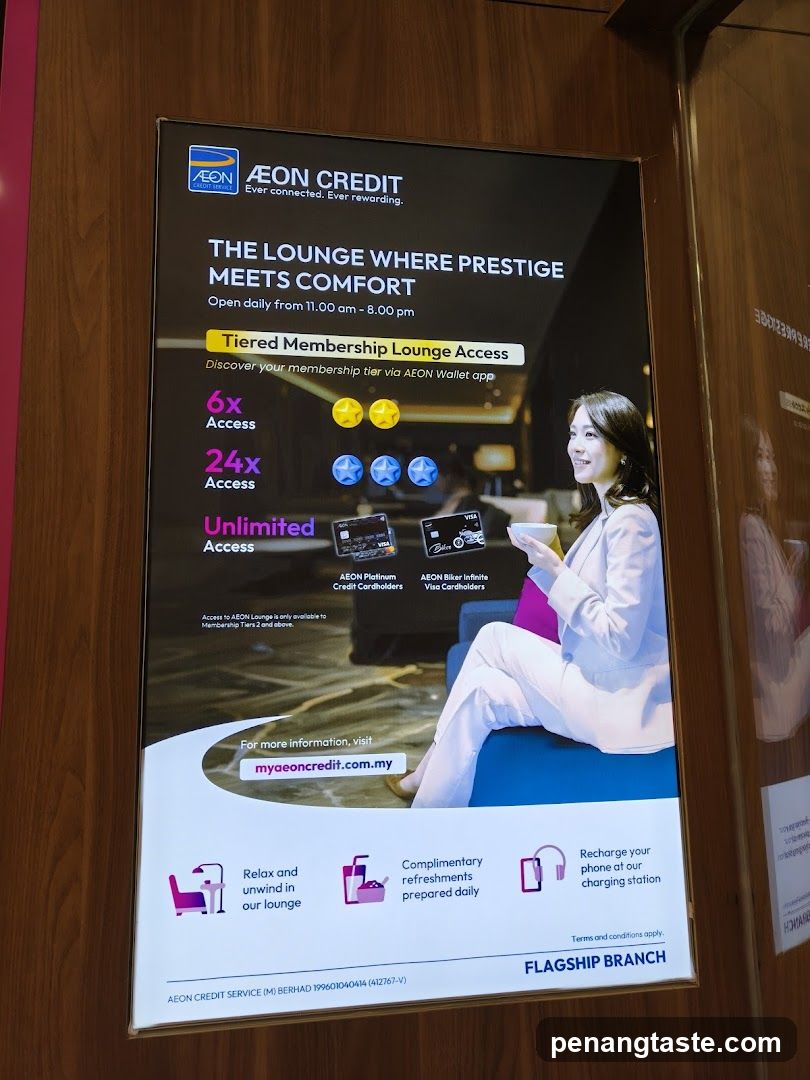 AEON CREDIT Promotional Poster