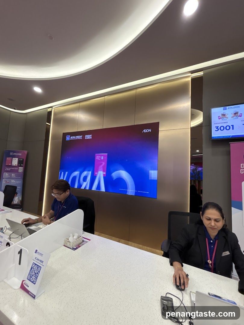 AEON Credit Cards Service Counter