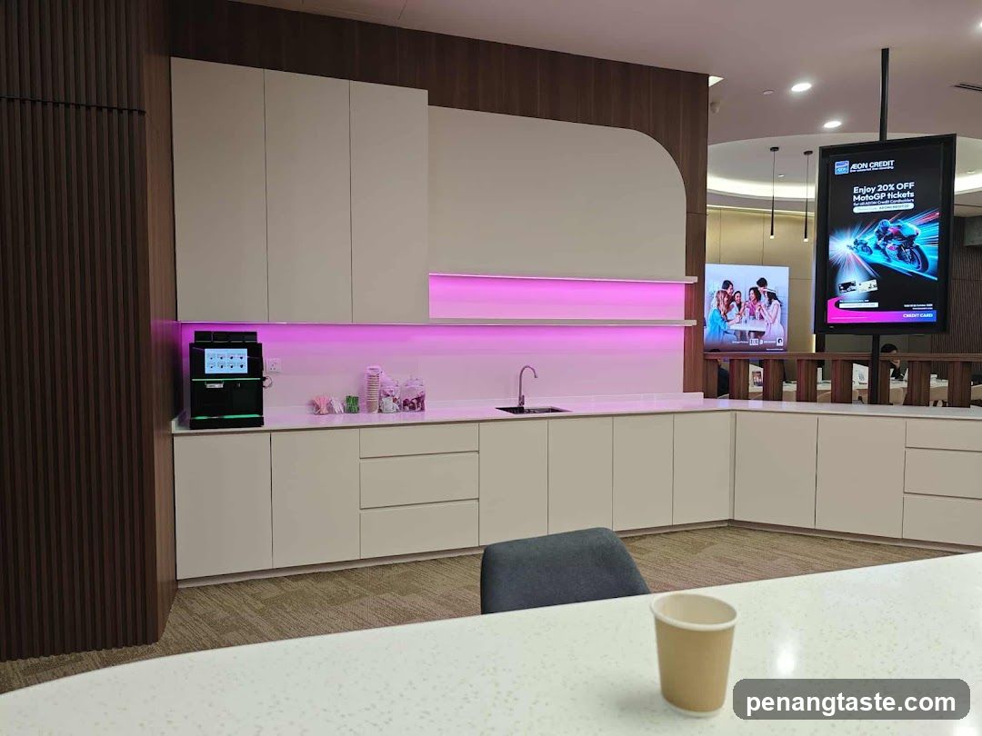 Interior Coffee Station Area