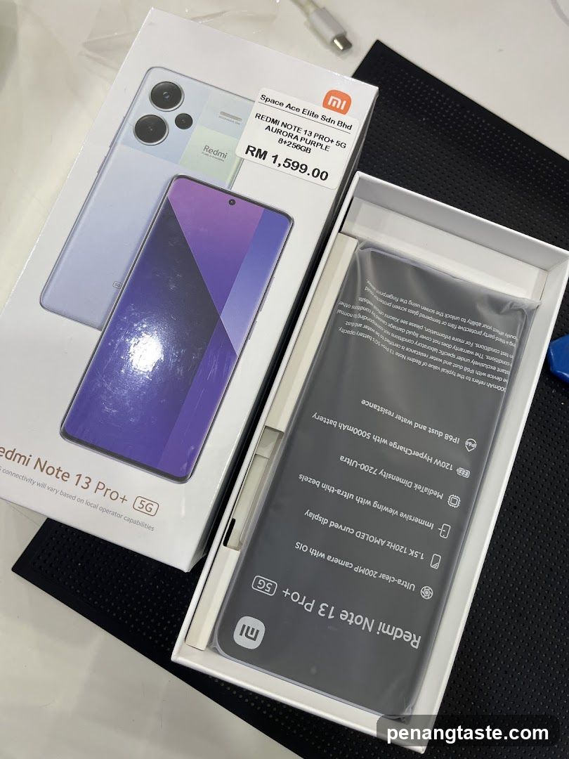 Redmi Note 13 Pro+ 5G Smartphone Unboxing