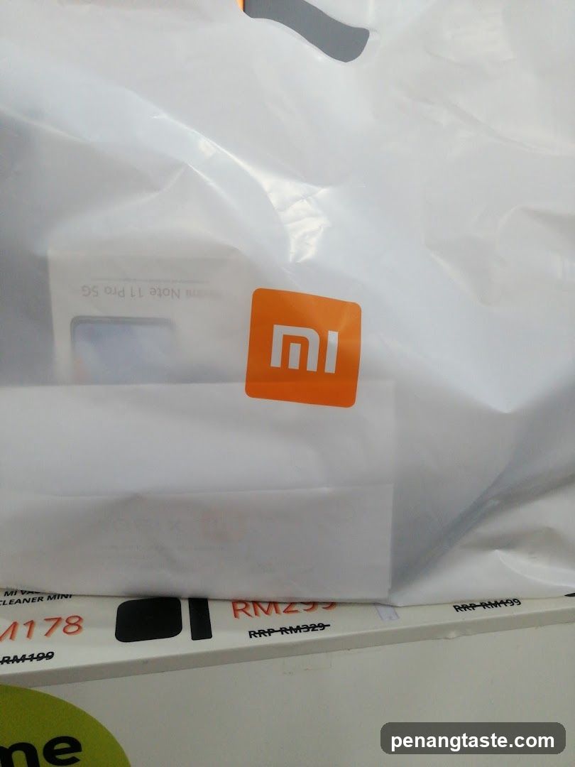 Xiaomi product packaging