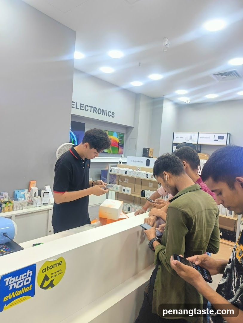 Electronics Store Interior