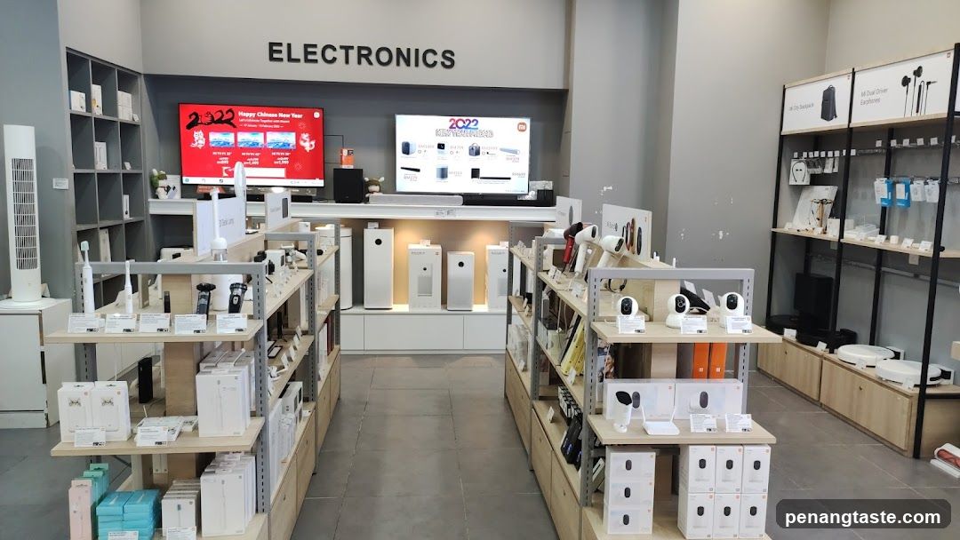 Electronics Store Interior