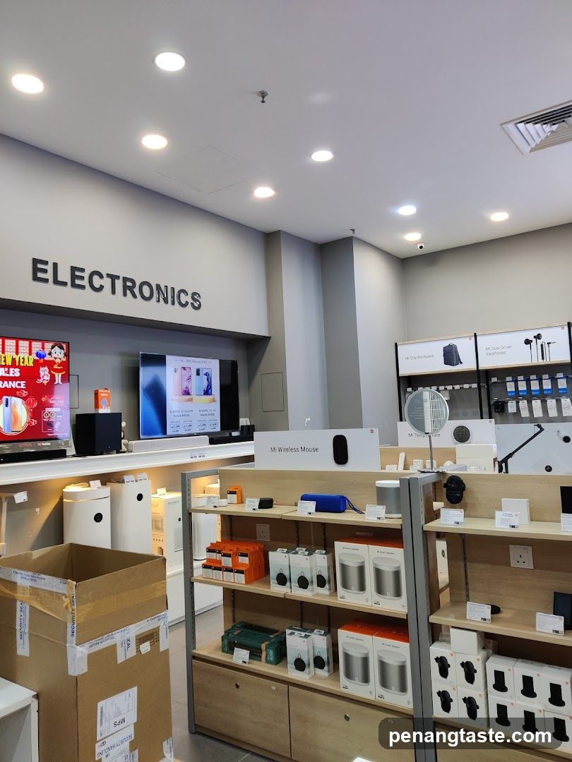 Electronics Store Interior