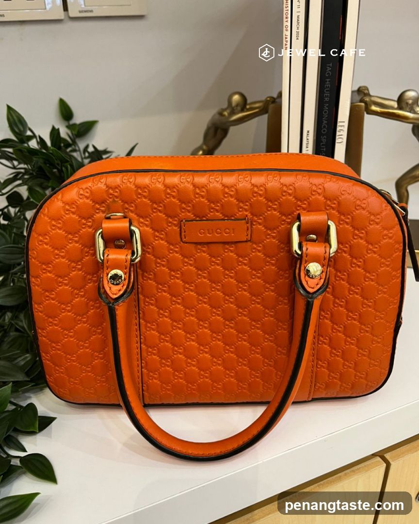 Gucci Orange Handbag