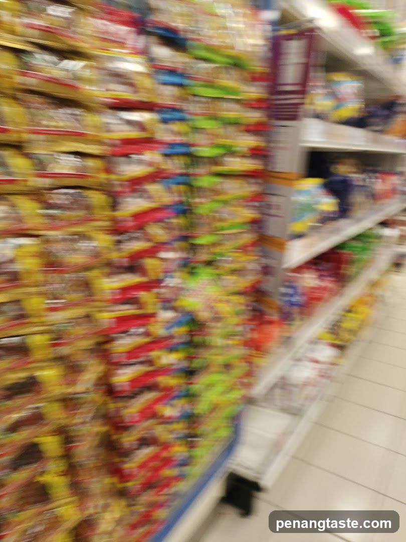 Supermarket aisle