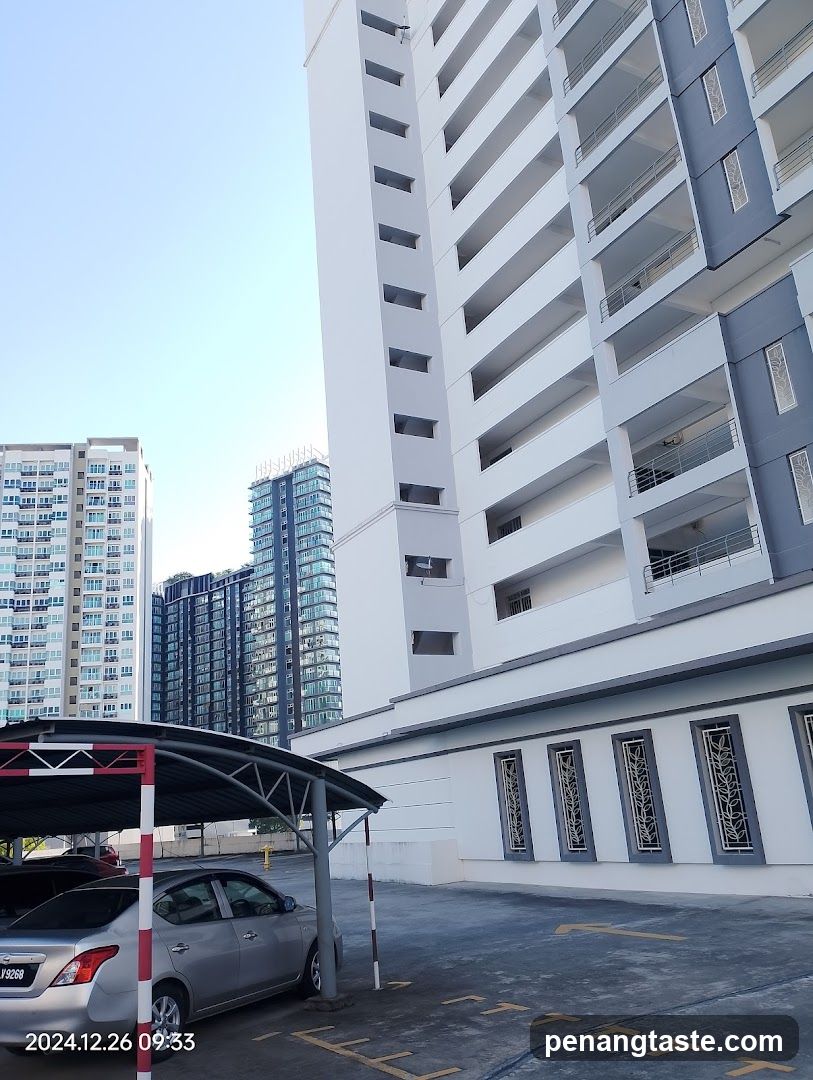 High-rise residential building exterior