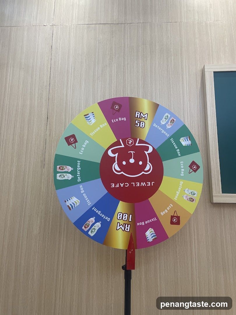 Jewel Cafe Prize Wheel