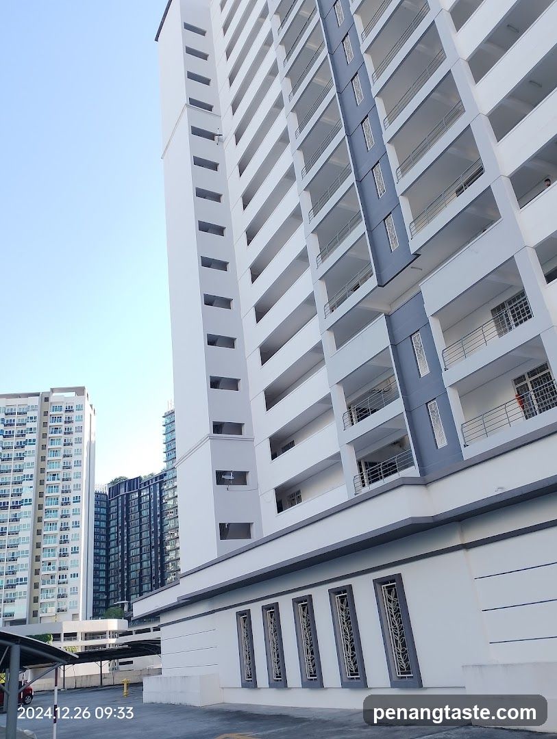 High-rise residential building exterior