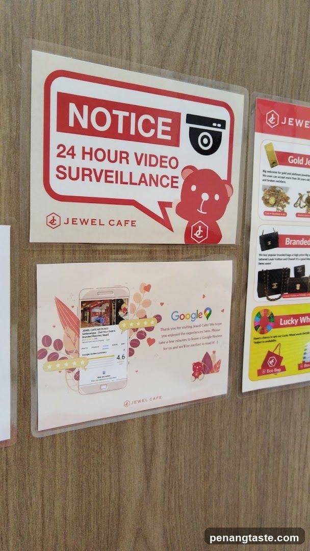Jewel Cafe Signage