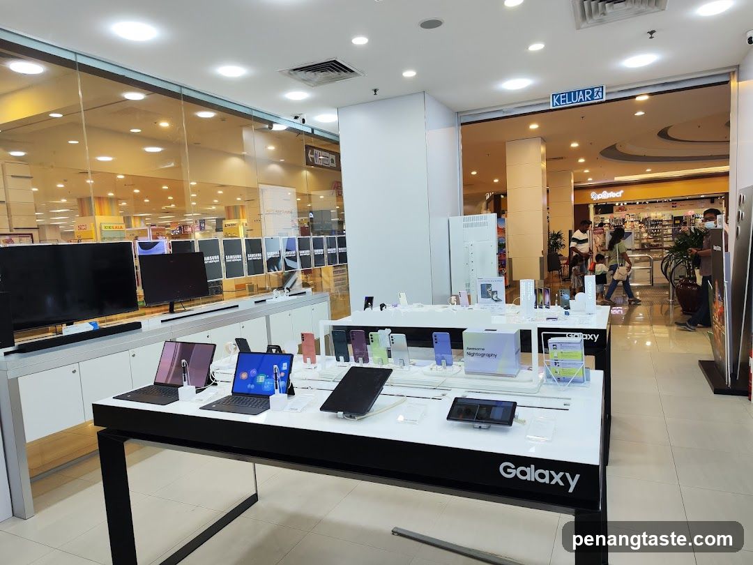 Electronics Store Interior