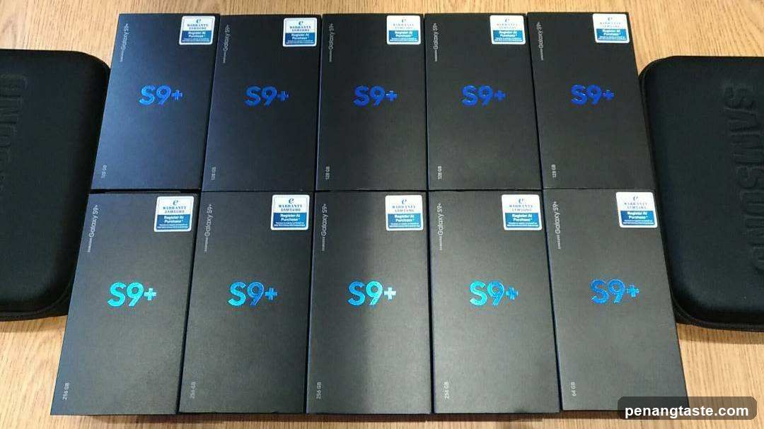Samsung S9+ Boxes