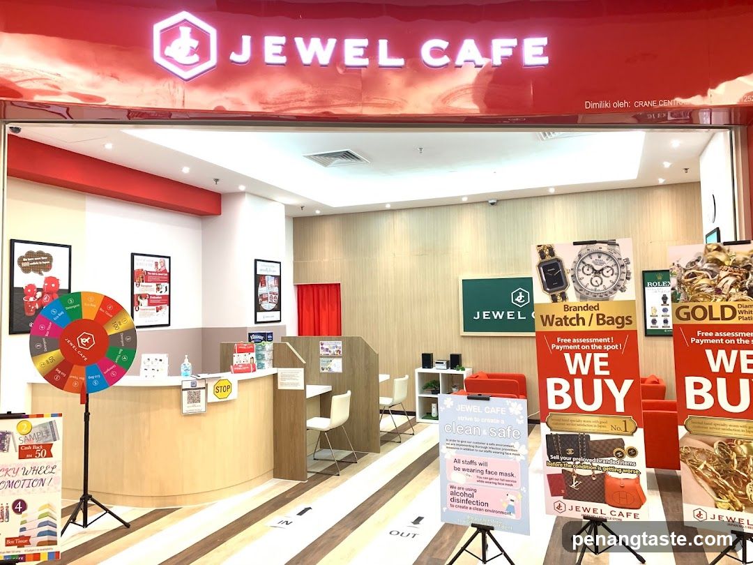 Jewel Cafe Storefront Interior