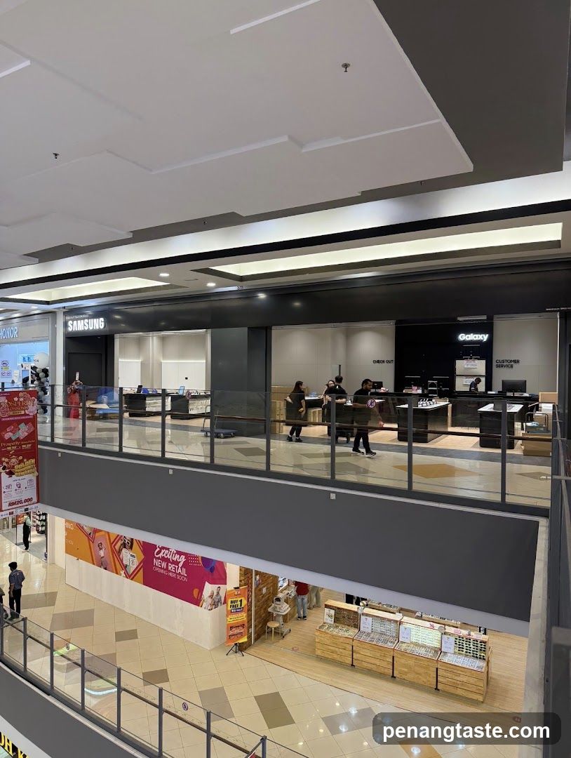 Shopping Mall Interior View