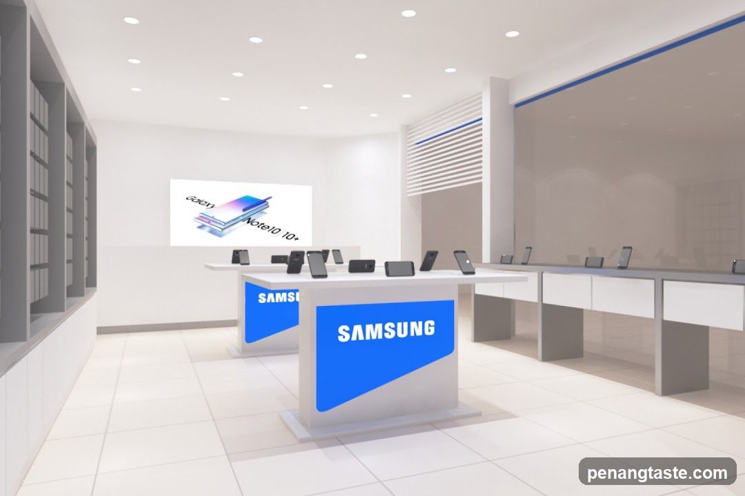 Samsung Store Interior