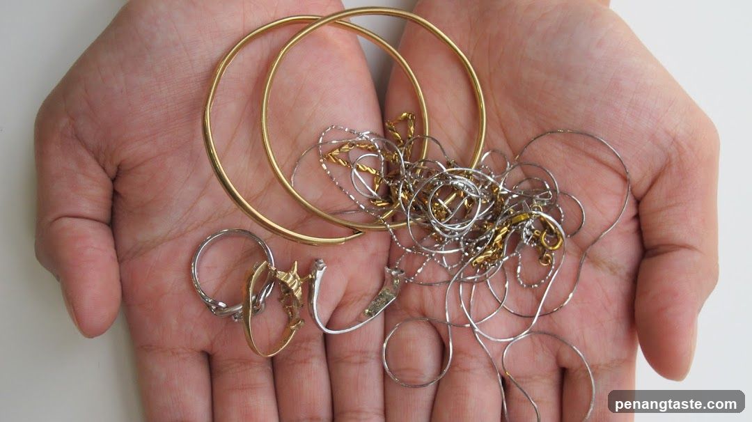 Hands Holding Jewelry