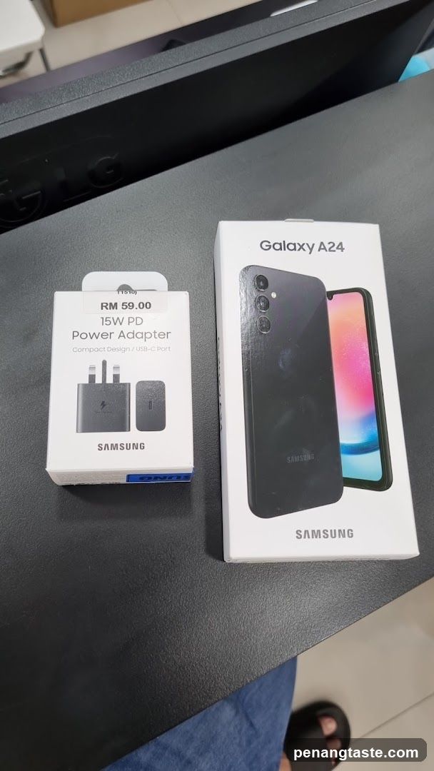 Samsung Products on Display