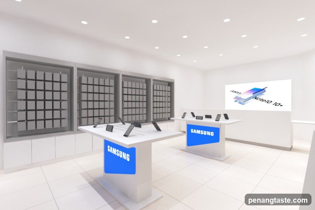 Samsung Store Interior