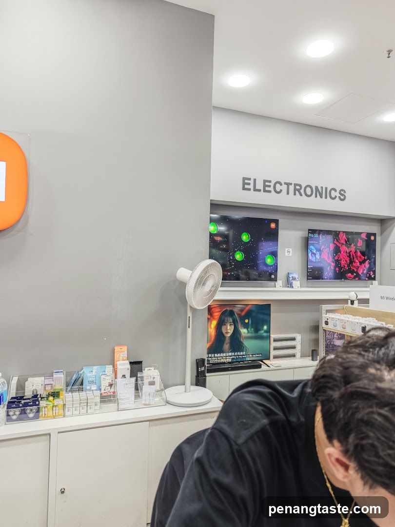 Electronics Store Interior