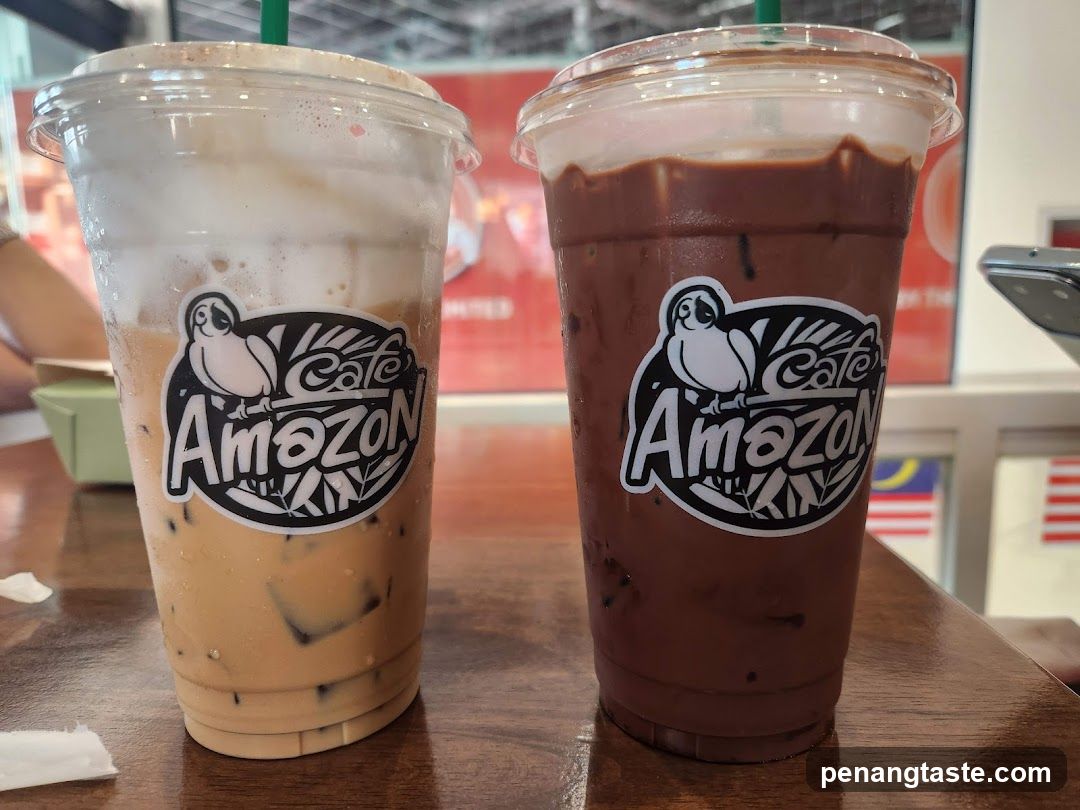 Cafe Amazon Iced Drinks