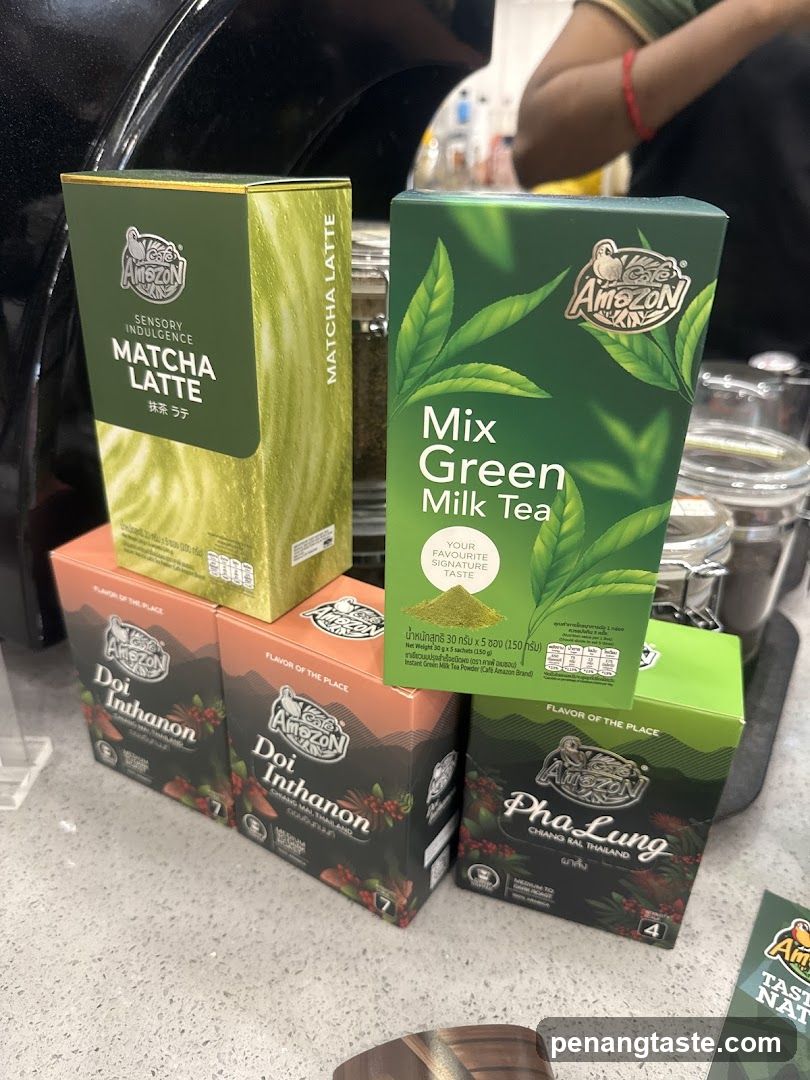 Amazon Brand Tea Products Display