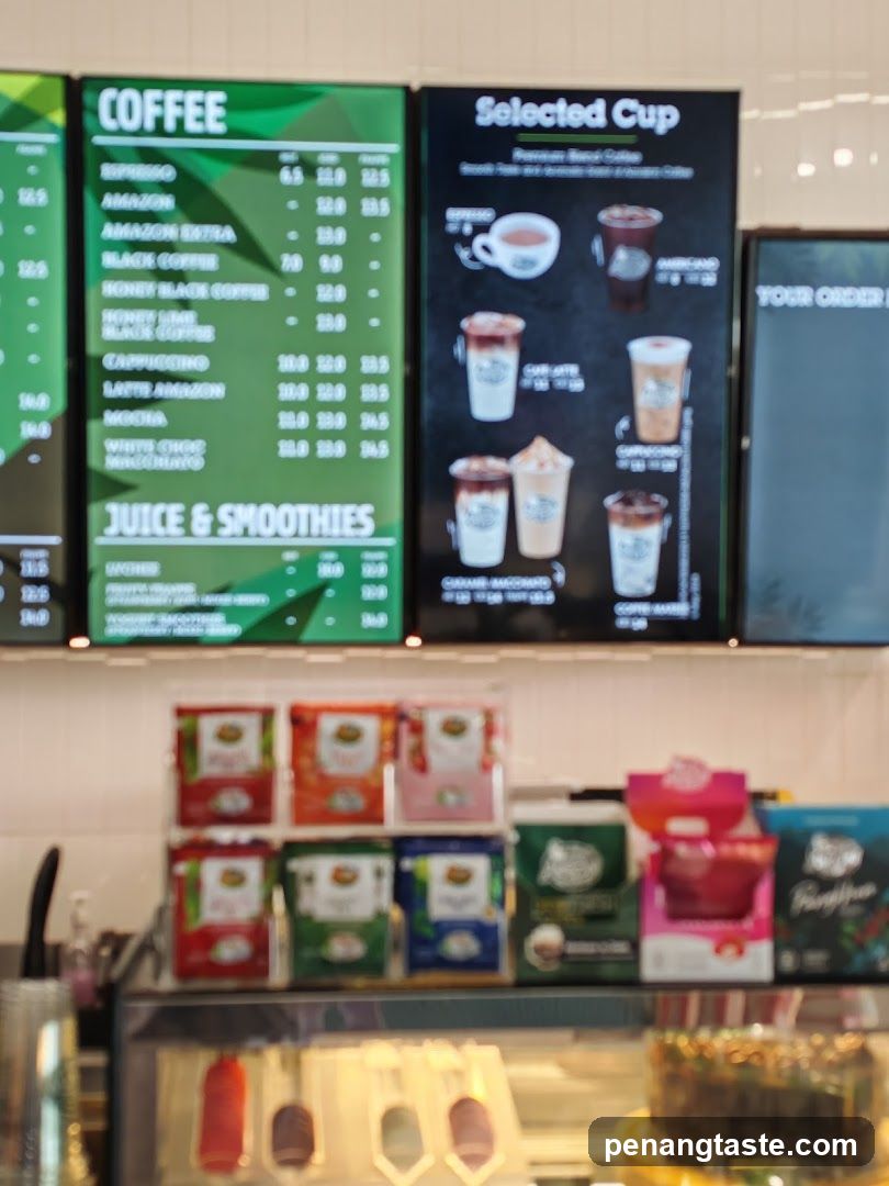 Coffee Shop Menu Board