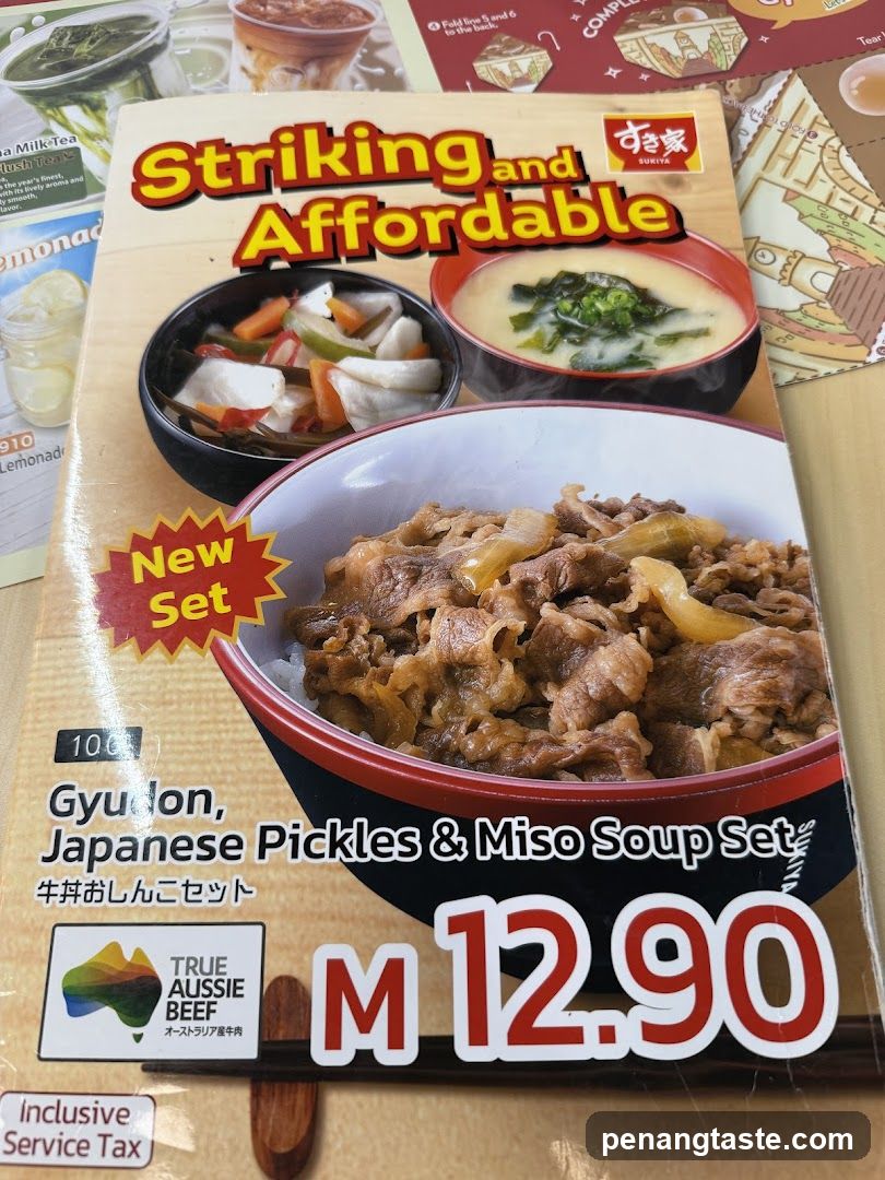 Restaurant Menu Advertisement