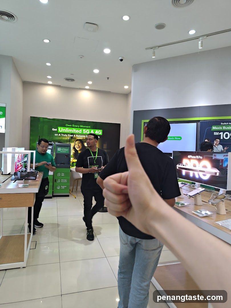Inside a Mobile Shop
