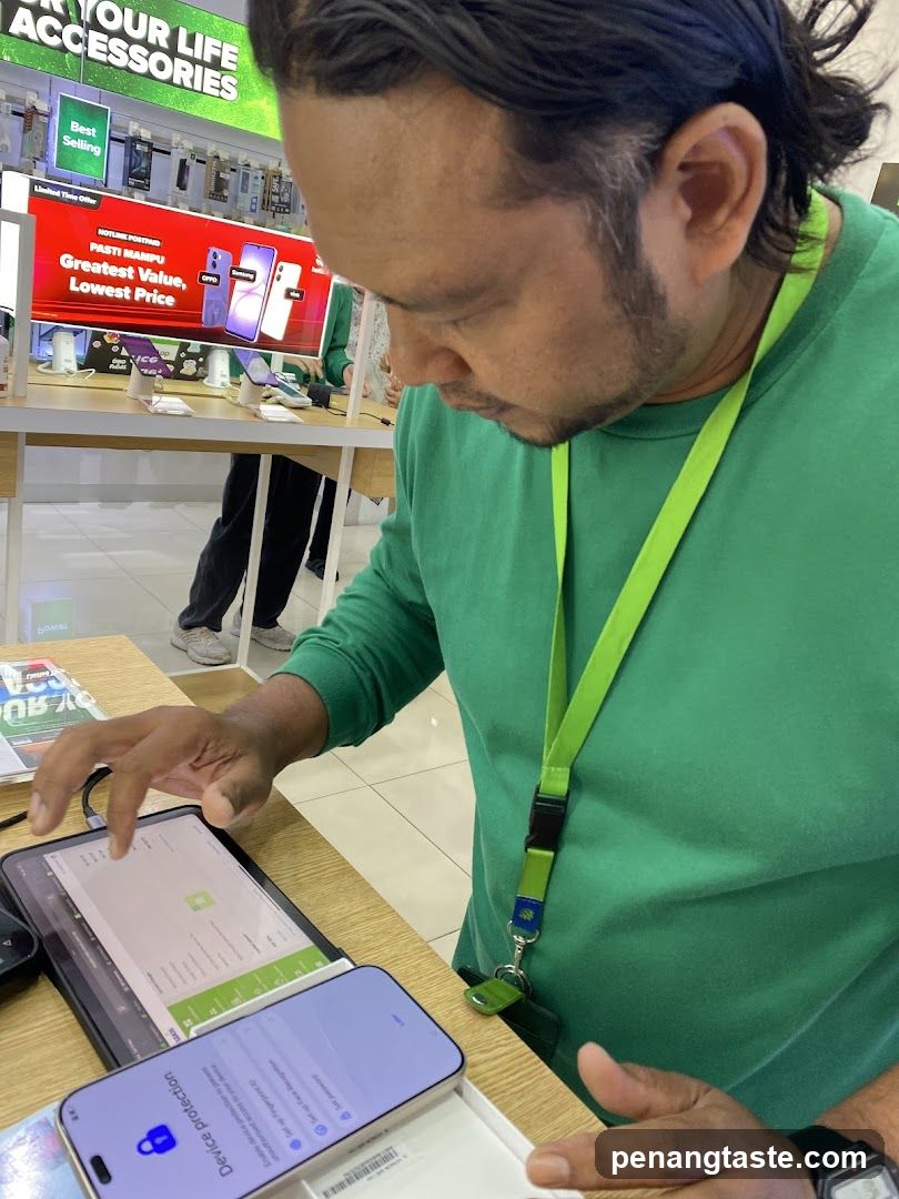 Store Interior with Customer