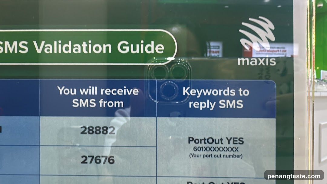Maxis SMS Validation Guide
