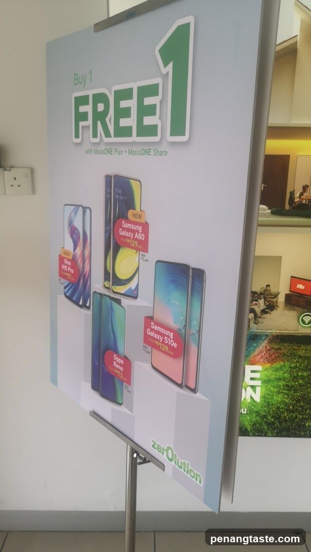 Mobile Phone Advertisement Stand