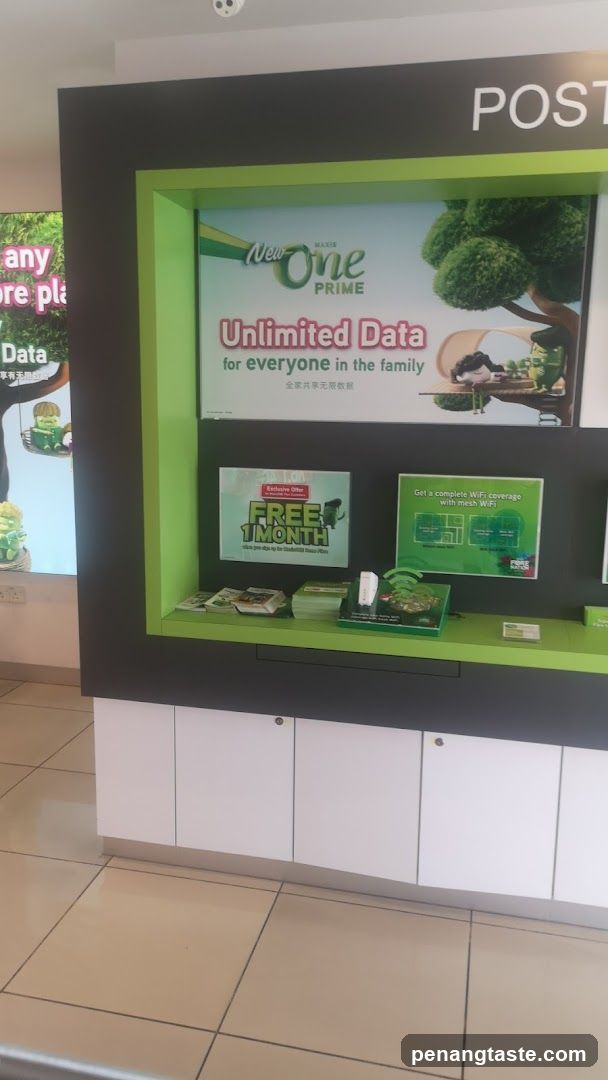 New One Prime Advertisement Display