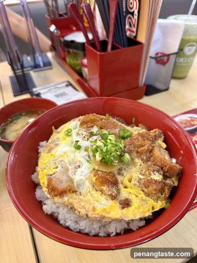 Katsu Don Bowl with Side Soup