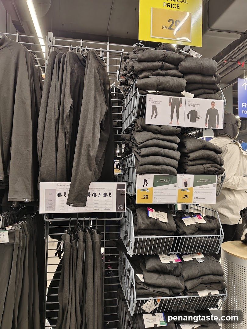 Clothing Display in Store