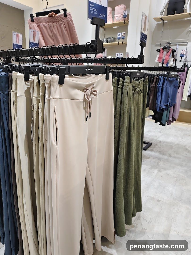Clothing Store Interior Display