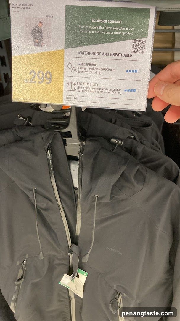 Outdoor Jacket Display