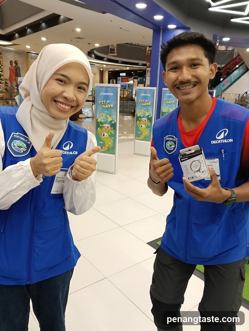 Decathlon Staff in Store