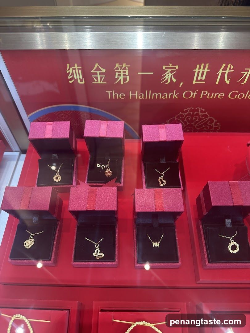 Gold Jewelry Display