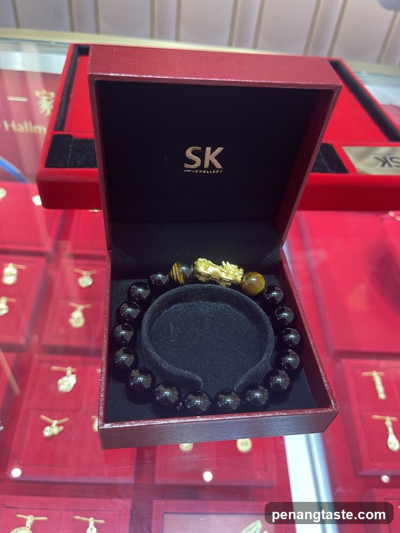 Gold Bracelet Display
