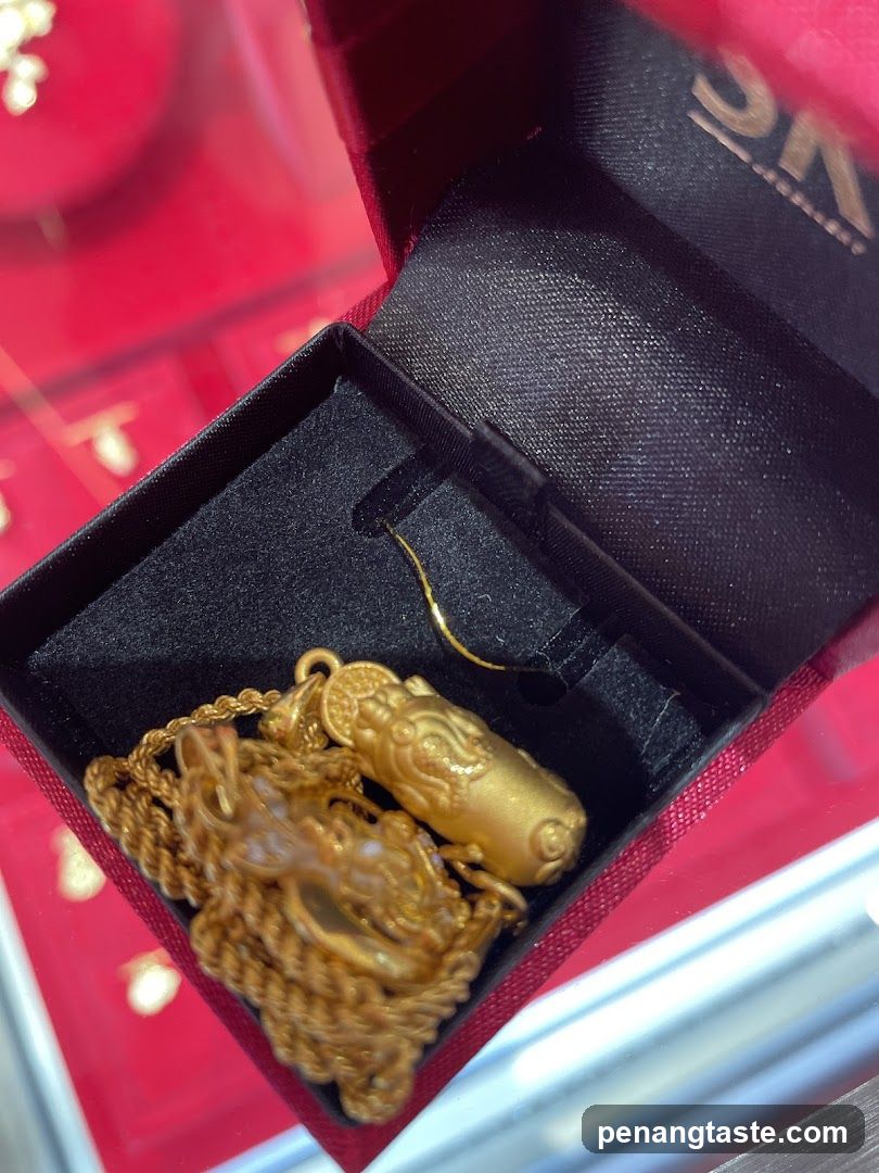 Gold Jewelry Display