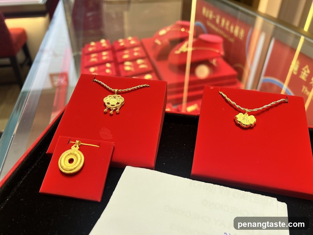 Jewelry Display in Store